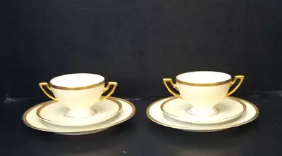 Buy Thomas Bavaria Cup & Saucer Set Of 2 With Bread Plates. Made For Gump's SF • 105.65£