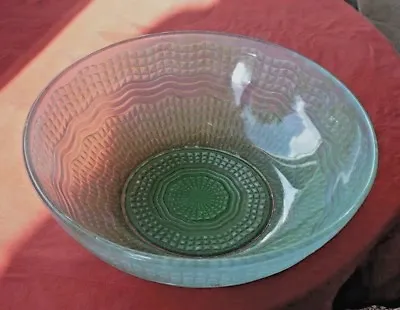 Buy Art Deco Chance Glass Fruit Bowl Signed • 8£