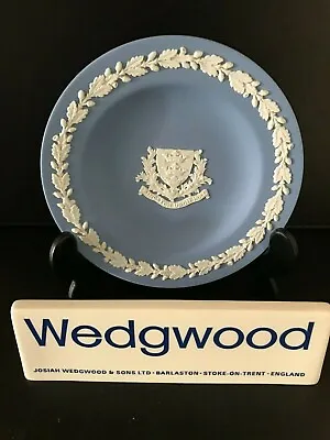 Buy Wedgwood  Blue Round  Kingston-upon-hull  Pin Dish  In Excellent Condition . • 12.99£