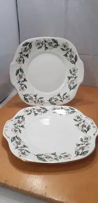 Buy Crown Staffordshire Tea Set, Christmas Rose, X2 Bread & Butter Plates • 39£