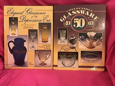 Buy Elegant Glassware Of The Depression Era/ Collectible Glassware Of The 40-60s HB • 12.80£