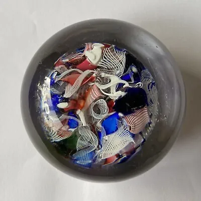 Buy Large Antique French Scramble Paperweight C1850, Possibly St Louis • 79£