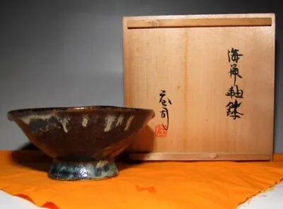 Buy Shoji Hamada Japanese Mingei Mashiko Bowl  Hachi  Pottery + Box • 473.39£