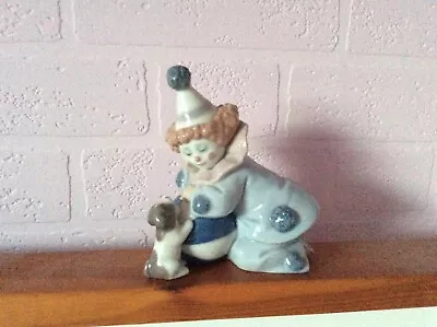 Buy Lladro Clown On Ball With Pup • 35£