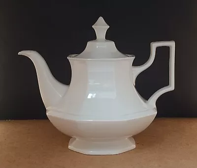 Buy Vintage Johnson Bros Heritage White Teapot - 1 Litre. • 12£