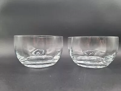 Buy Krosno Poland Crystal Bowls Clear Round 5  X 3  Set Of 2 Spectacular Clarity • 37.94£