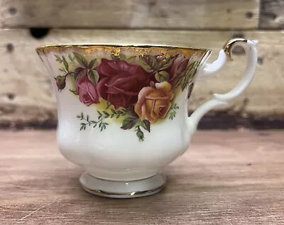Buy Vintage Royal Albert Old Country Roses Gilded Edge 3-1/2” Tea Cup • 4.29£