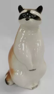 Buy Vintage Lomonosov USSR Raccoon Porcelain Figurine E20 P932 • 5.95£