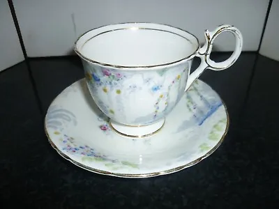 Buy Vintage Floral Suttherland China Cup And Saucer • 10£