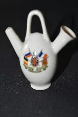 Buy Crested China Ww1 Ornamental Kettle/jug Woth Allied Armies Crest • 3.99£