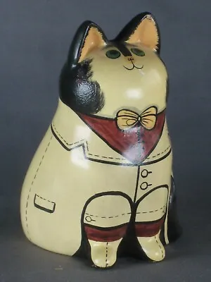 Buy Rye Pottery Joan De Bethel Style Cat 11cm Lovely Condition • 35£