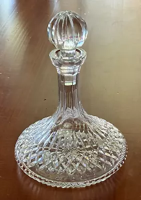 Buy Waterford Crystal LISMORE Ships Decanter And Stopper 10” • 125.47£