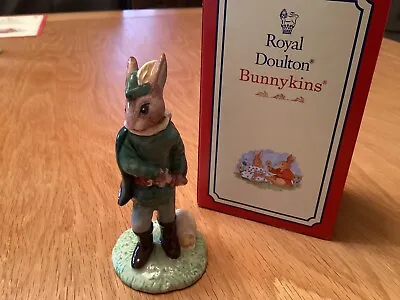 Buy Royal Doulton Bunnykins - Robin Hood,  Db  244,  Perfect With Original Box. • 6£