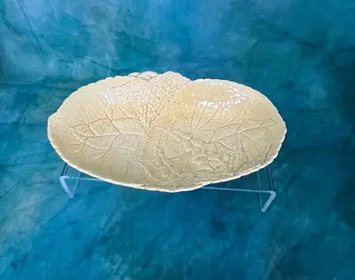 Buy Carlton Ware Foxglove Floral Cabbage Leaf Dish - 9 Inches • 8.40£