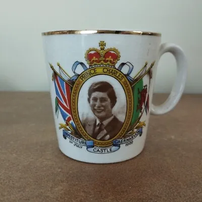 Buy Vintage 1969 Mug Commemorating The Investiture Of Price Charles, By Coronet • 5.95£