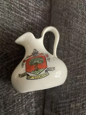 Buy Crested Ware Jug Arms Of Colwyn Bay J.r&co • 1.49£
