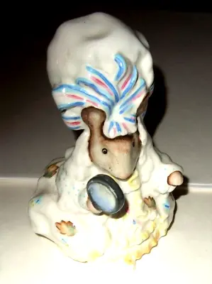 Buy Beatrix Potter Mouse Figurine Beswick England Gold Mark • 18.96£
