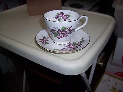 Buy Duchess Bone China  Tea Cup Saucer  England Violetta Pattern • 6.74£