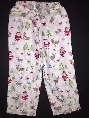 Buy Pottery Barn Kids Winter Wonderland Flannel Pajama Pants Size 6 New Christmas • 7.57£
