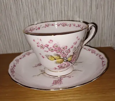 Buy Vintage Tuscan Fine Bone China April Beauty Tea Cup & Saucer • 7.99£