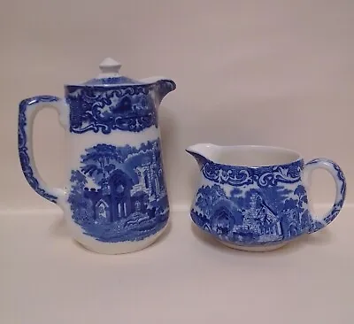 Buy George Jones & Sons Abbey 1790 Teapot And Milk Jug • 19.49£