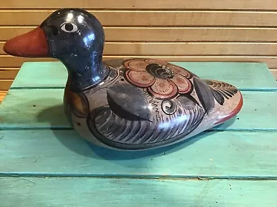Buy Vtg Tonala Mexico Duck Bird Figurine, 7.5” • 14.23£