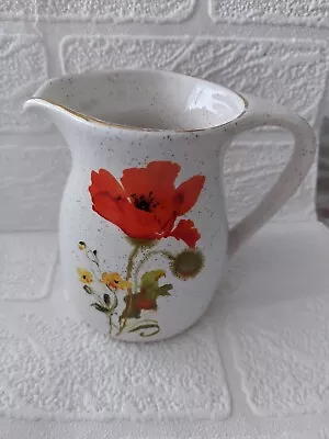 Buy Vintage KERNEWEK Goonhavern 'Poppy' Pottery Jug Discontinued Design  • 8£