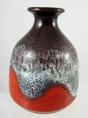 Buy Vintage West German Fat Lava Volcanic Glaze Art Pottery, Bay Keramik 82 12 • 16£