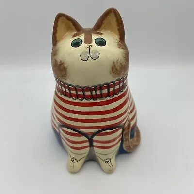 Buy Joan De Bethel Rye Style Pottery Sailor Cat, 10cm • 61.64£