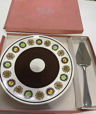 Buy Palissy Handcrafted ‘Toledo’ Cake Plate And Cake Slice • 18£