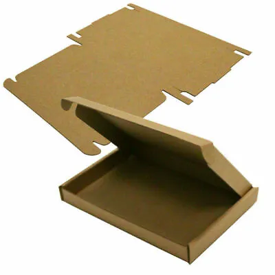 Buy 10x A4 C4 PIP Postal Boxes Royal Mail Large Letter Mailing Box (Brown Cardboard) • 7.45£