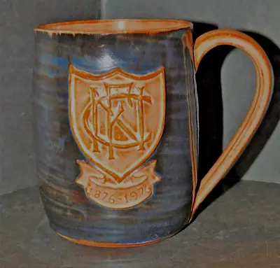 Buy Wold Pottery Tankard Routh, Yorkshire  Nfc 1876-1976  Commemorative Monogram • 16.95£