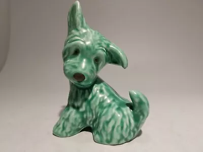 Buy Vintage 1950s Green Sylvac Dog Figurine Pottery With Satin Glaze Model 73 • 5.99£