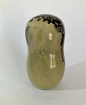 Buy Wedgwood Crystal Glass Owl Art Glass Figurine Paperweight 1970's • 19.50£
