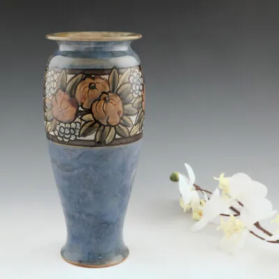 Buy Royal Doulton Stoneware Vase C1920 • 120£