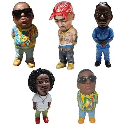 Buy Hip-Hop Figure Legend Tupac Shakur Statue Memorial Resin Crafts Action Doll Gift • 7.59£