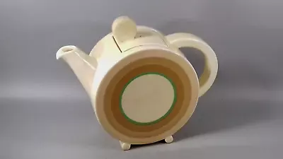 Buy Vintage Clarice Cliff Bon Jour Teapot Restored Lid • 19.99£