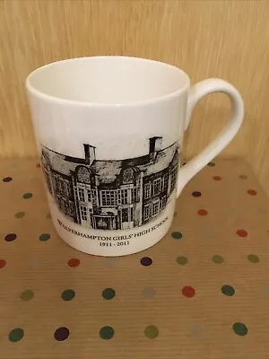 Buy Wolverhampton Girls High School Mug  1911- 2011 - James Dean Pottery  • 10£