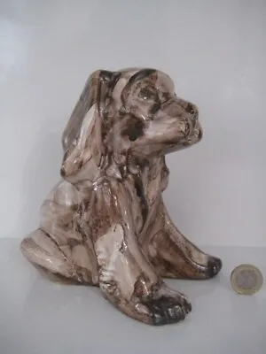 Buy David Sharp Rye Studio Art Pottery Mid Century Modern Puppy Dog Sitting Rare • 24.99£