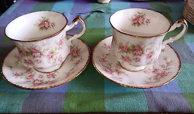 Buy Paragon Victoriana Rose Pair Of Cups And Saucers • 10£