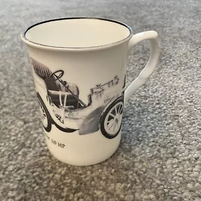 Buy Kirsty Jayne Rolls-Royce 10 HP Fine Bone China Staffordshire Tea Coffee Mug Cup • 14.99£