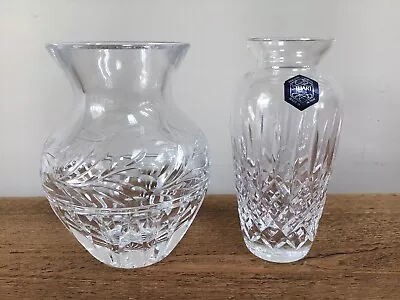 Buy Two Stunning Unused Stuart Lead Crystal Vases • 23£