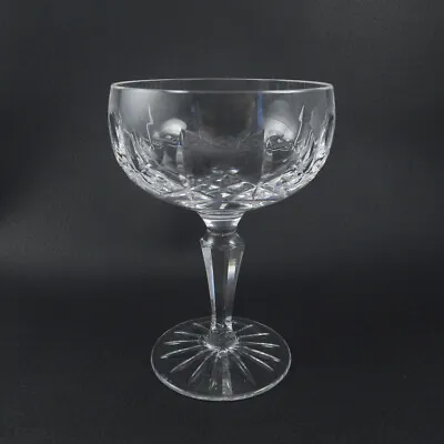 Buy ARAN By GALWAY Crystal Round Cut Foot Older 5 1/8  Champagne Glass Coupe(s)  • 25.32£