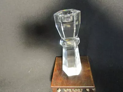 Buy Vintage Crystal Cut Glass Candle Stick Candle Holder • 8.07£