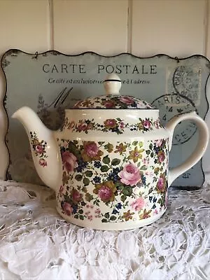 Buy SADLER “OLDE CHINTZ”  Floral Teapot  2 Pint -Vintage -Floral Chintz ENGLAND • 27.50£