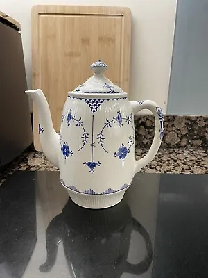 Buy Furnivals - Denmark - Blue - Coffee Pot / Tea Pot 1.5 Pt • 24.50£