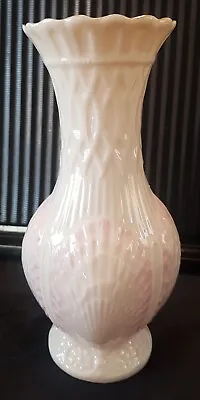 Buy Belleek Ireland Shell Vase Approx 7.5  Tall • 14.99£