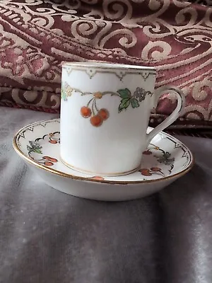 Buy Art Deco, Vintage BCM Tuscan Demitasse Coffee Cup Can & Saucer • 7£