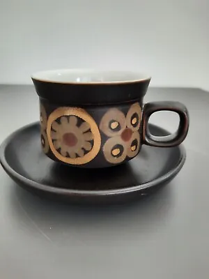 Buy Denby Arabesque Cup And Saucer • 2.99£