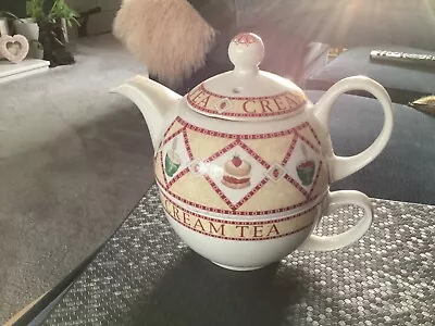 Buy Arthur Wood Tea For One Teapot And Cup - Cream Tea A64 • 10£